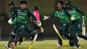 Naseem Shah Celebrates Wildly After He Helps Pakistan Win Another Cliffhanger Against Afghanistan