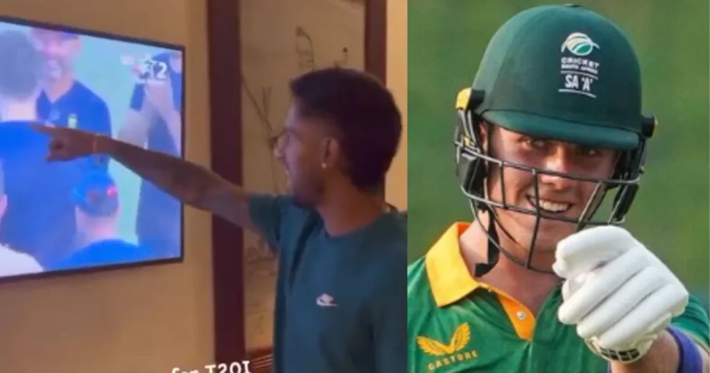 SA vs AUS: Tilak Varma Celebrated Dewald Brevis’ Debut Like A Brother