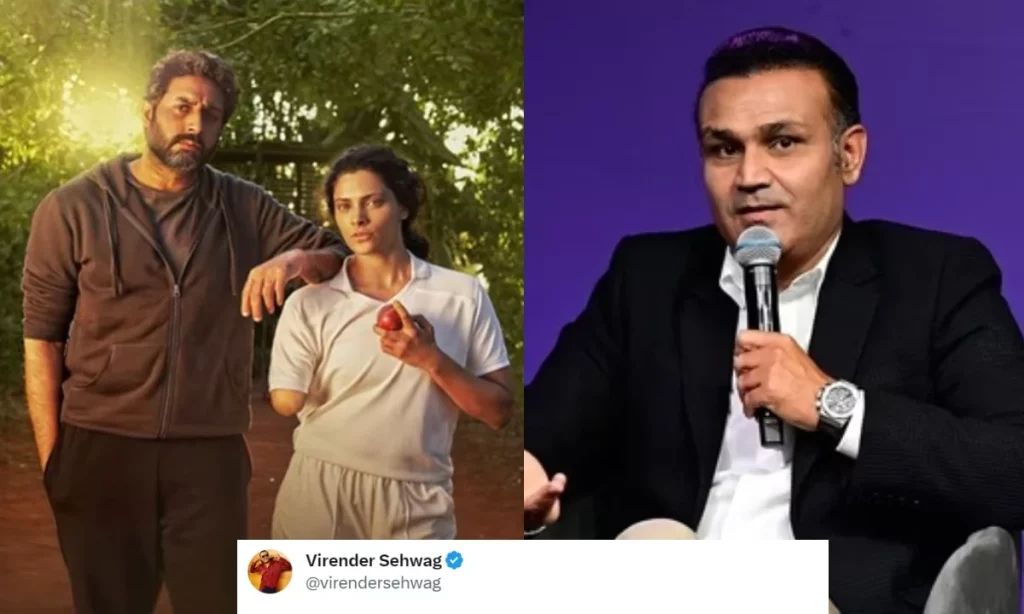 Virender Sehwag Abhishek Bachchan