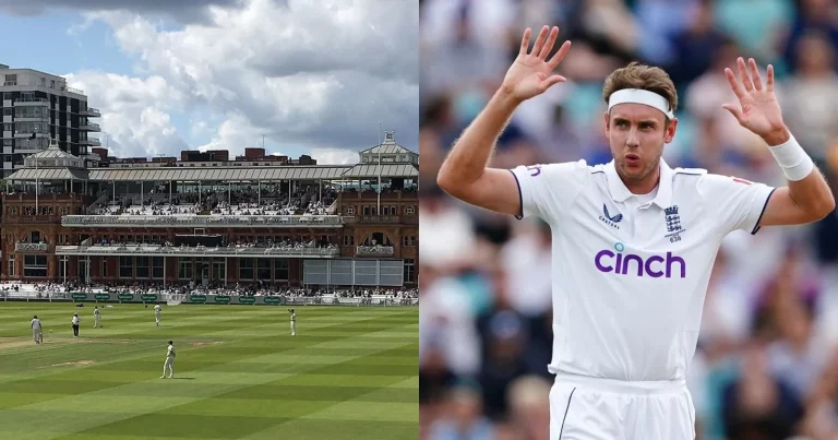 Stuart Broad Was Not Allowed To Enter Into The Lord's For This Reason