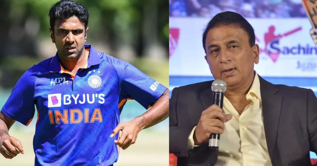 Sunil Gavaskar Takes A Dig At The Fans Concerning Ravichandran Ashwin