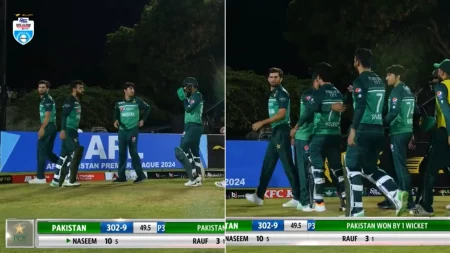 Shaheen Afridi Refuses To Shake Hands With Afghanistan Players