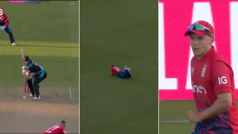 ENG vs NZ: Sam Curran Takes A Super Grab In The Deep In The 1st T20I