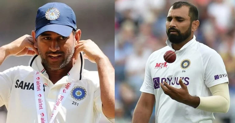 When MS Dhoni Showed His Fiery Side To Mohammed Shami