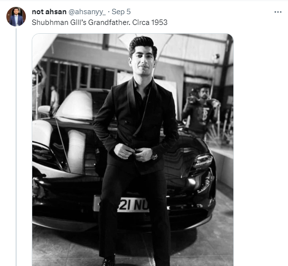 Shubman Gill, Naseem Shah