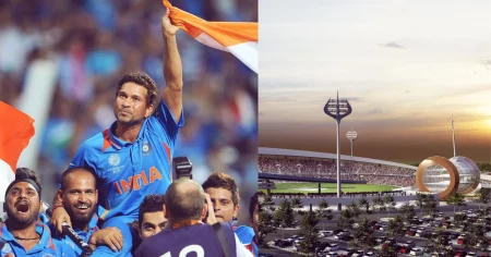[Varanasi Cricket Stadium] Sachin Tendulkar Reaches Banaras For The Historic Event