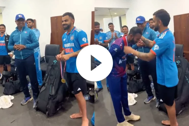 Asia Cup 2023: Indian Players Felicit Nepal Players