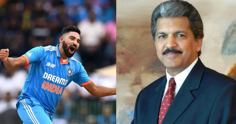 Anand Mahindra's Reply When A Fan Asked Him To Gift A SUV To Mohammed Siraj