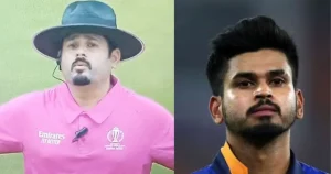 Fans React As Umpire Akshay Totre Resembles Shreyas Iyer