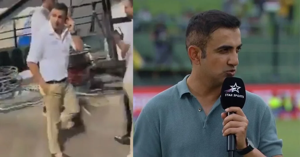 Gautam Gambhir Has Reacted To The Viral ‘Middle-Finger’ Video