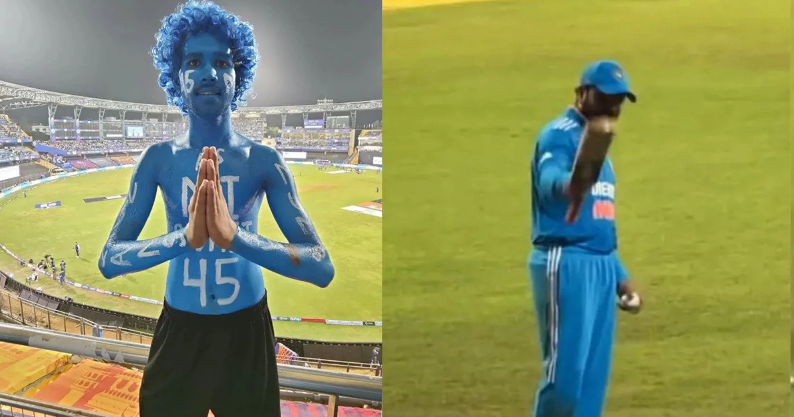 WATCH: Rohit Sharma Asks The Indian Fan To Wave The Indian Flag Higher