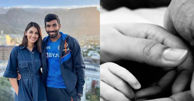 Jasprit Bumrah Shares A Beautiful Message After Becoming Father For The First Time