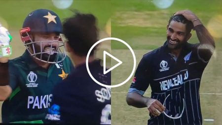 Mohammad Rizwan Has Fun With Ish Sodhi After He Shatters Babar Azam's Stumps