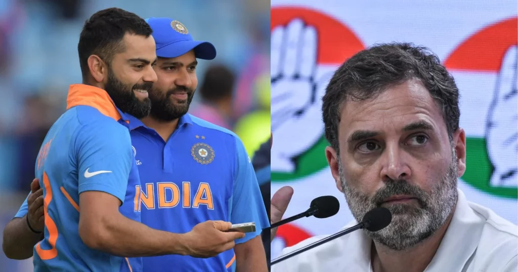 Rahul Gandhi Makes His Choice Between Virat Kohli And Rohit Sharma