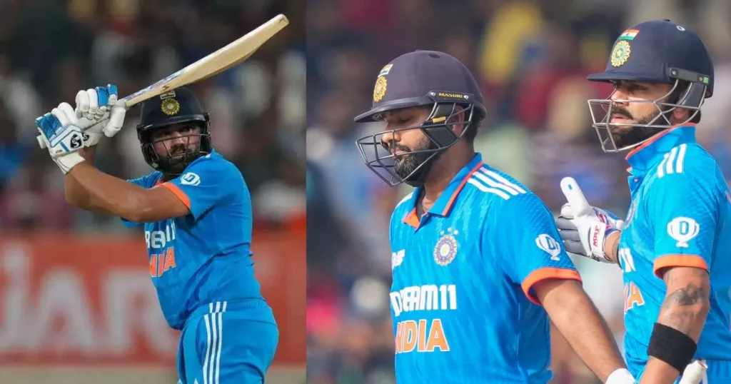 Rohit Sharma Creates A New Record With His Half-Century Against Australia In Rajkot
