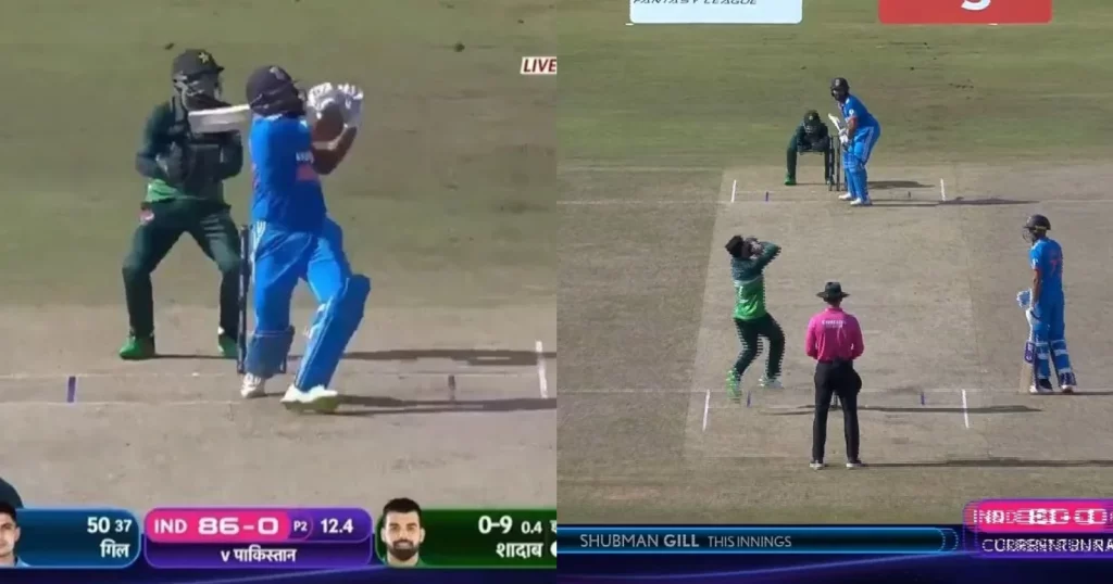 Rohit Sharma Demolished Shadab Khan Like A Boss In PAK vs IND Encounter