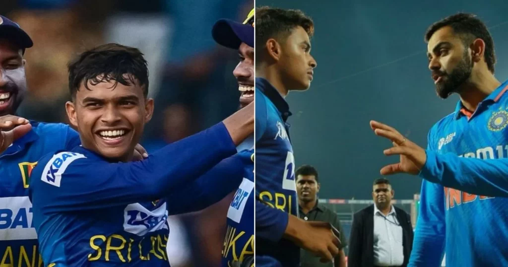 Dunith Wellalage Sets His Profile Picture With Virat Kohli