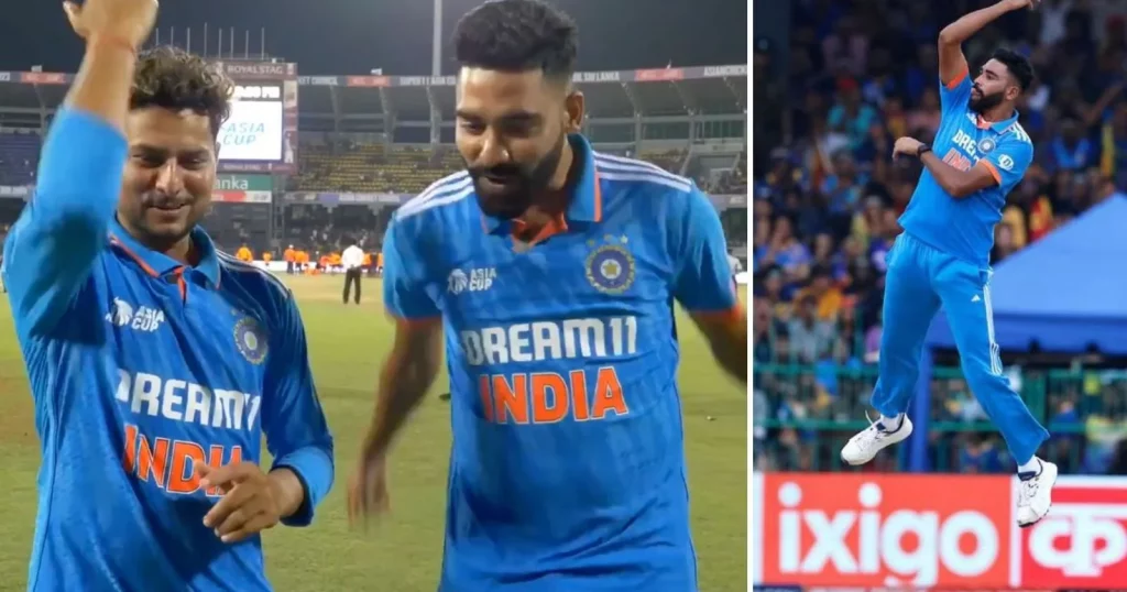 [ VIDEO ] Mohammed Siraj Gives The Lesson Of Cristiano Ronaldo's 'Siuu' Celebration To Kuldeep Yadav