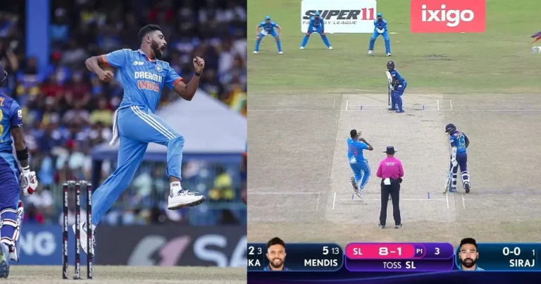 [ VIDEO ] Mohammed Siraj Picks Up 4 Wickets In One Over In Asia Cup 2023 Final