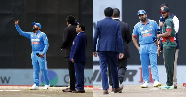 [VIDEO] Rohit Sharma Forgets India's Team Changes During The Toss Against Bangladesh