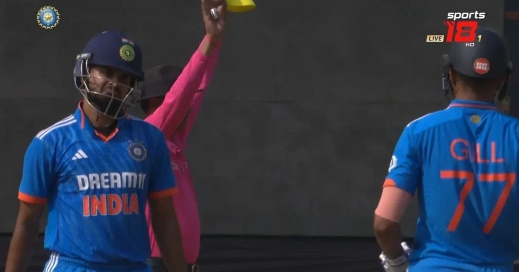 [VIDEO] Shreyas Iyer Is Impressed By Shubman Gill's Stunning Six