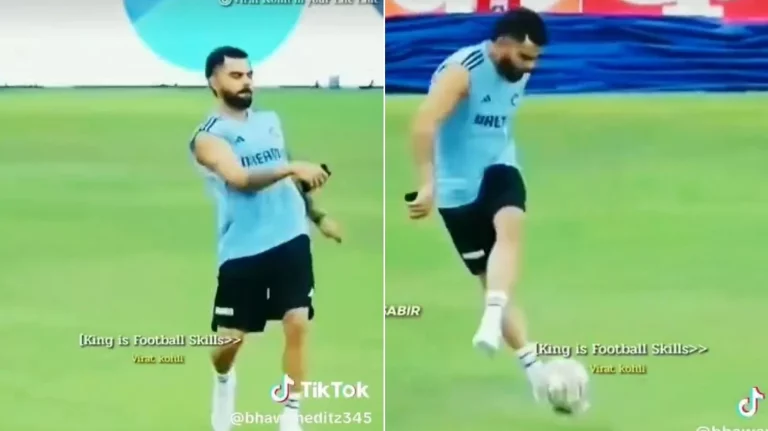 Asia Cup 2023: Virat Kohli Shows His Football Skills Before The IND vs PAK Game