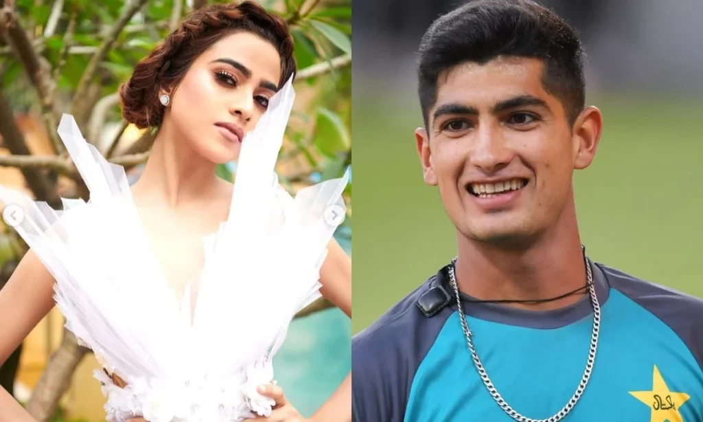 Indian Actress Isha Shah Gets Bowled Over By Naseem Shah’s Good Looks