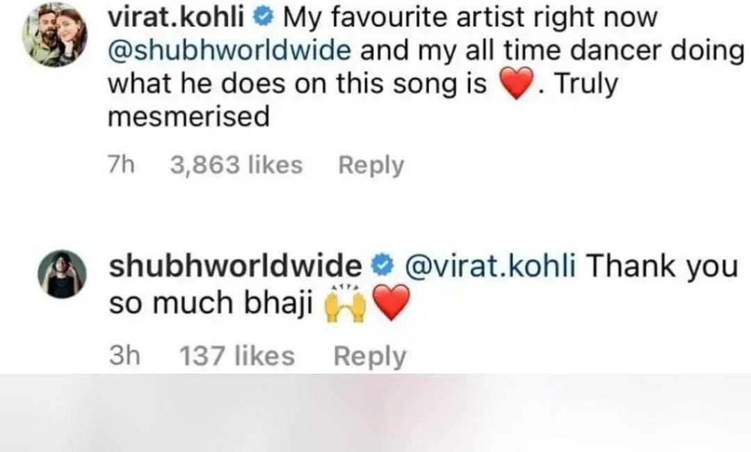 Virat Kohli Unfollows Khalistani Sympathiser Shubh On Instagram