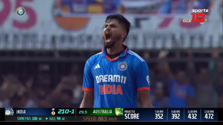 [VIDEO] Shreyas Iyer's Reaction After His Century In Indore