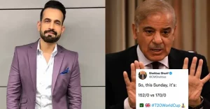 When Irfan Pathan Shut Down Shehbaz Sharif After He Trolled India