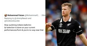 When Jimmy Neesham Shut Down Troll With Perfect Twitter Comeback