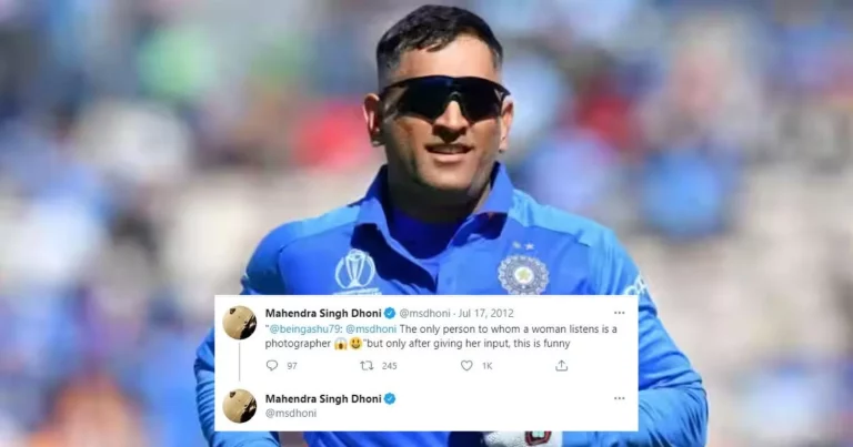 When MS Dhoni Shut Down A Troller Who Used The Word 'Hate' Against Him
