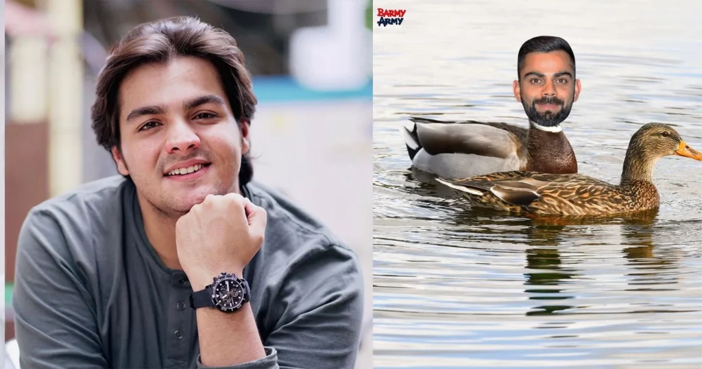 Ashish Chanchlani Hits Back At Barmy Army's Troll Post Of Virat Kohli