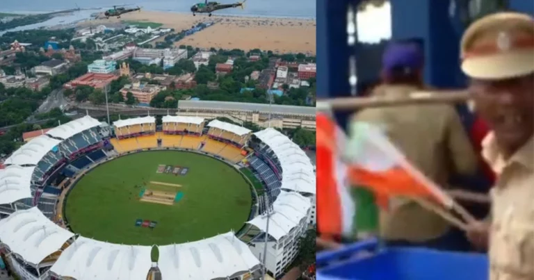 Cricket World Cup 2023: An Indian Fan Stopped From Displaying Tiranga In Chennai
