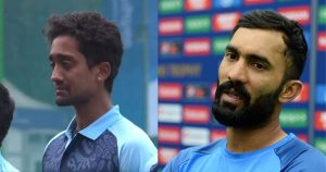Dinesh Karthik Reacts As Sai Kishore Has Tears During National Anthem At Asian Games 2023