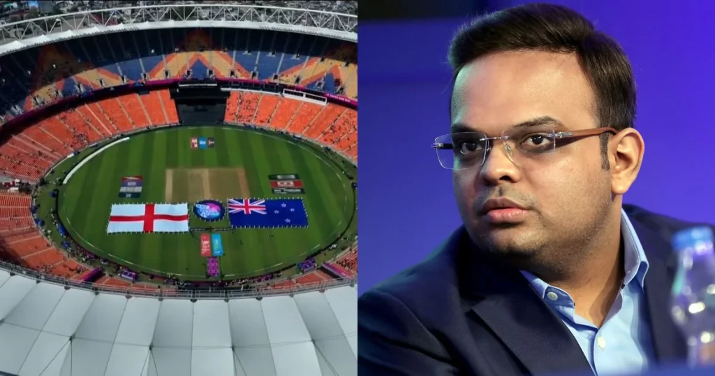 [ENG vs NZ Cricket World Cup 2023]: BCCI Trolled For Empty Seats