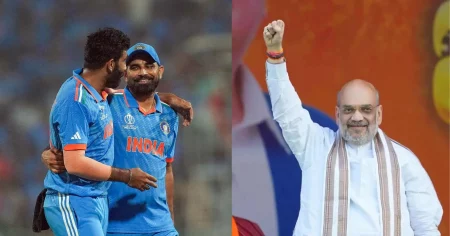 Home Minister Amit Shah Praised Mohammed Shami For His Thrilling Spell