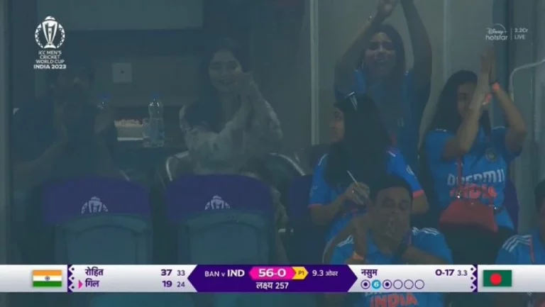 [Watch] Sara Tendulkar Cheers Loudly After Shubman Gill Hits A Four vs BAN