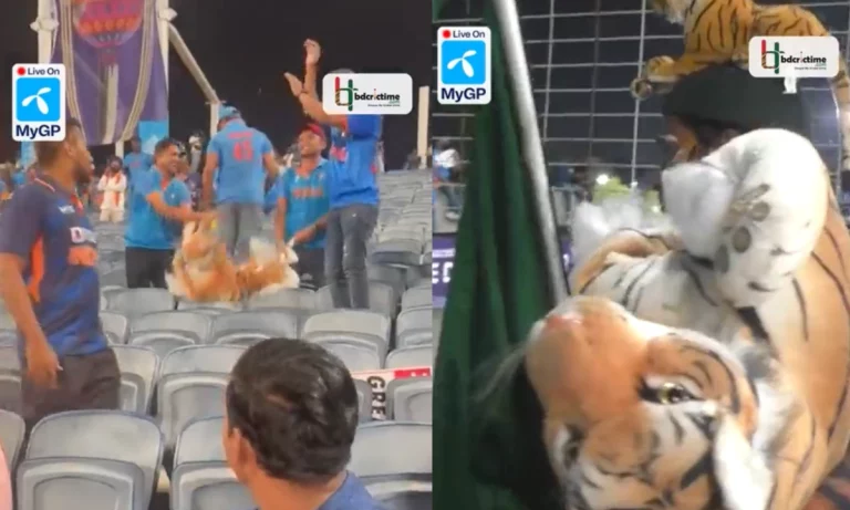 [Watch] Indians Misbehave With Bangladesh's Superfan 'Tiger Shoaib' In Pune