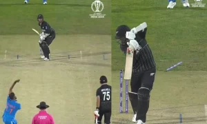 [VIDEO] Mohammed Shami Bowled The Most Cracking Delivery Of World Cup 2023
