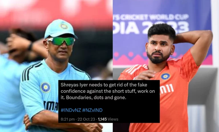 “Drop Shreyas Iyer” - Fans Slam Rohit And Dravid After Yet Another Failure