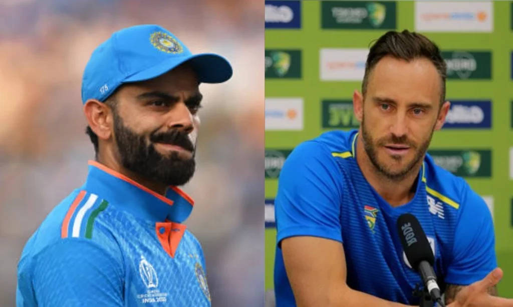 "Never Seen Anyone Like Virat Kohli": Faf du Plessis On Kohli's Mindset