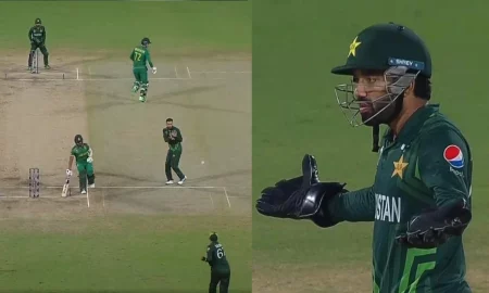 Watch: Agha Salman Hits Nawaz With The Ball On The Field; Mohammad Rizwan Is Shocked