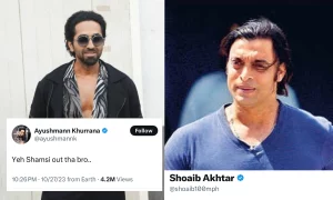 Shoaib Akhtar Responds To Ayushman Khurrana's Tweet On Shamsi's Controversial Dismissal