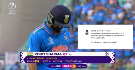 [IND vs ENG] Fans Salute Rohit Sharma For His Heroic Innings Vs England