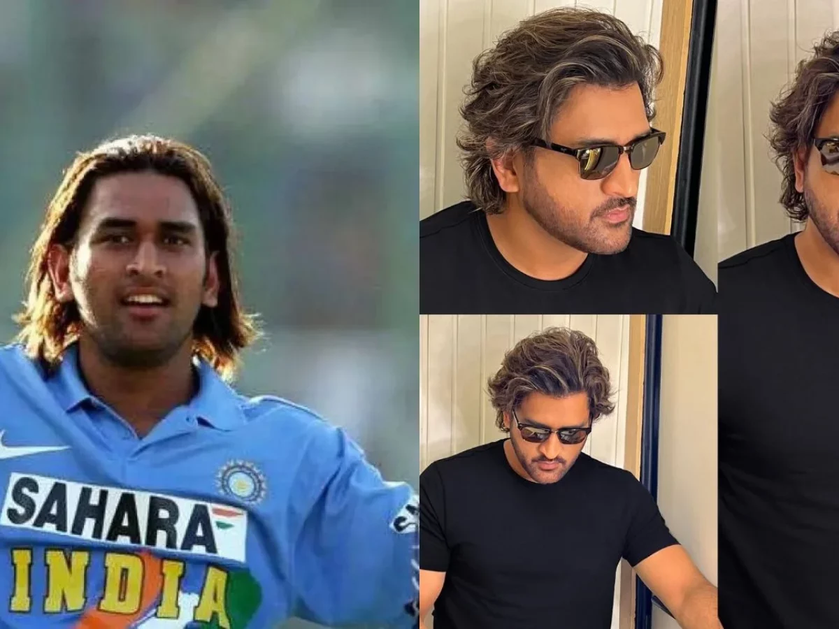 India legend MS Dhoni reveals challenges in maintaining his trendsetting  hairstyle | Cricket Times