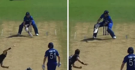 [ENG vs NZ Cricket World Cup 2023]: Joe Root Reverse Scoops Trent Boult For A Six