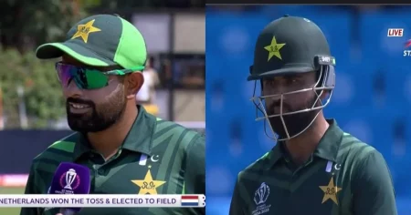 [PAK vs NED Cricket World Cup 2023]: Fans Troll Fakhar Zaman's Torrid Display With The Bat