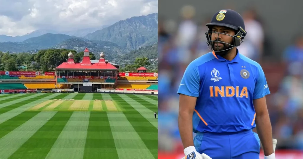 Rohit Sharma's Stats In ODI's At The HPCA Stadium In Dharamsala