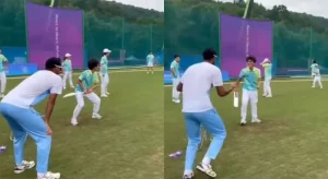 [VIDEO]: Team India Play Cricket With Chinese Kids Ahead Of The Semifinal In Asian Games 2023
